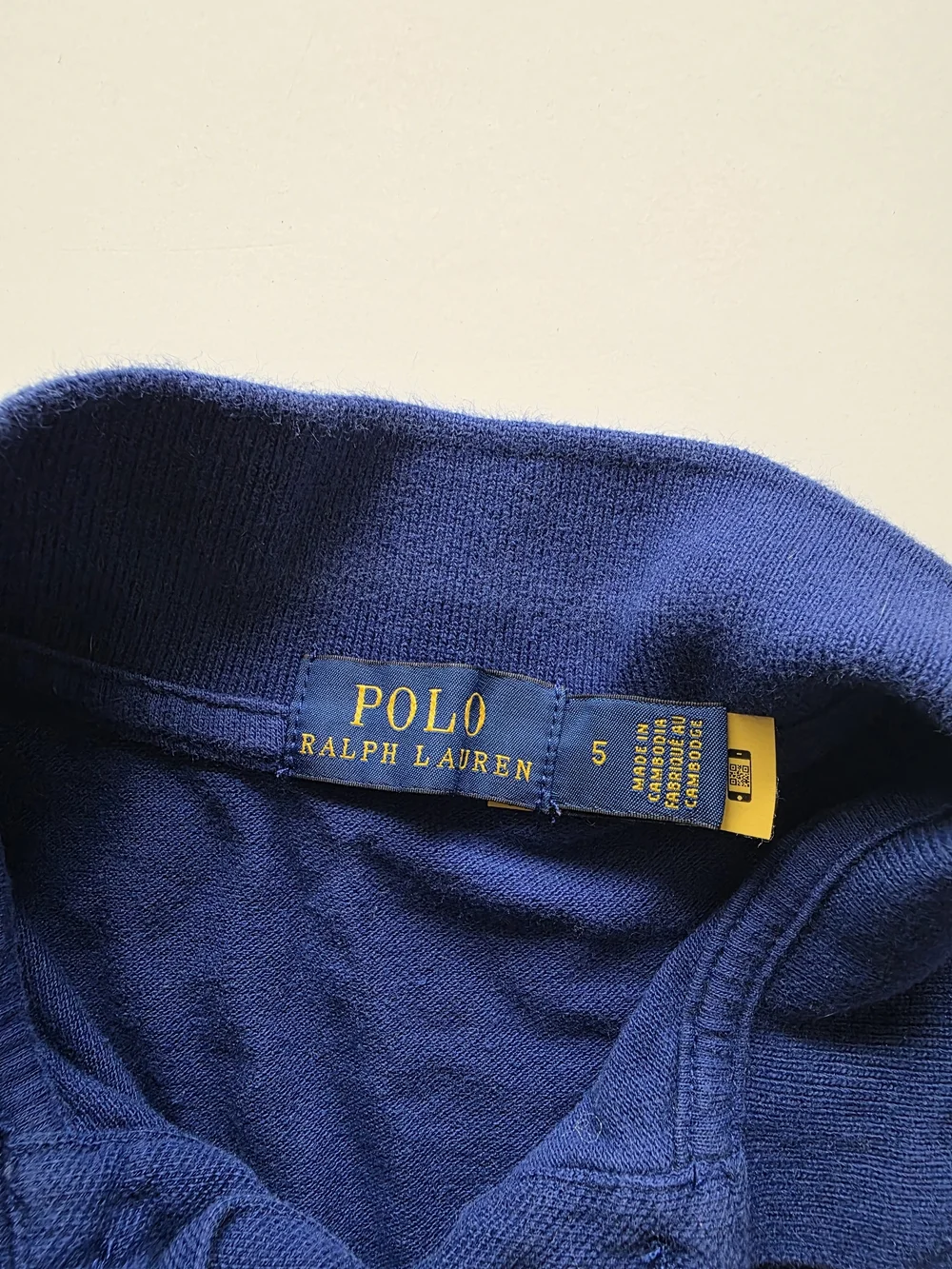 Ralph Lauren Kids Royal Blue Polo with Yellow Pony